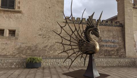 Foto escultura guardians 