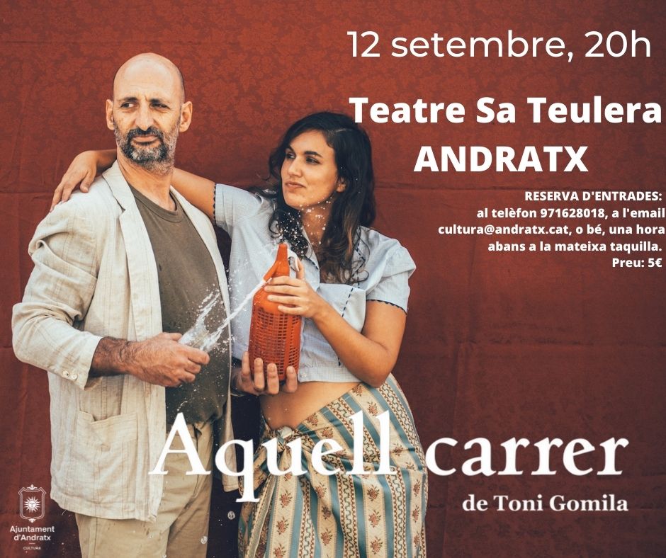 Cartell obra "Aquell Carrer"