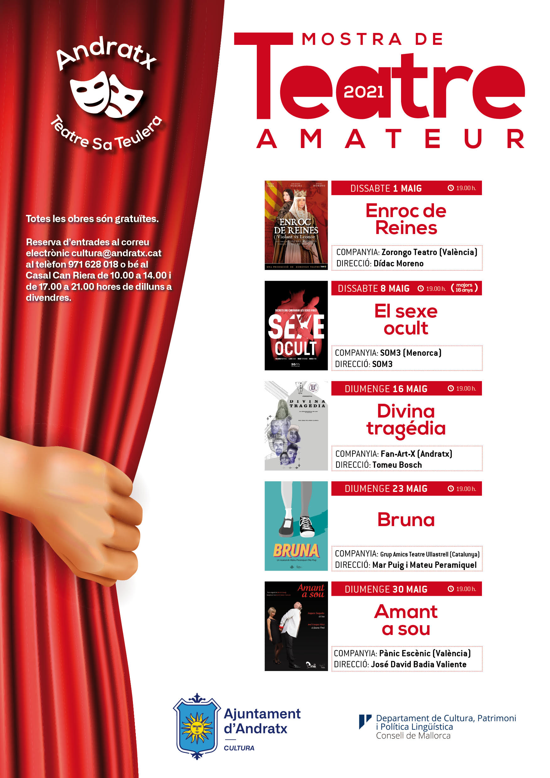 Cartell Mostra Teatre Amateur