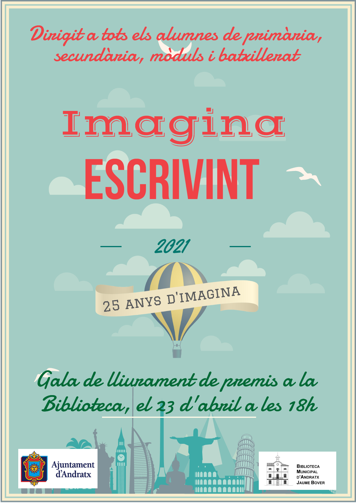 Cartell Imagina ESCRIVINT