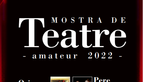 CARTELL MOSTRA DE TEATRE AMATEUR 2022